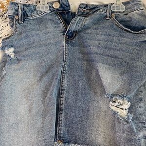 Jean skirt. Size 3/4. Barely worn